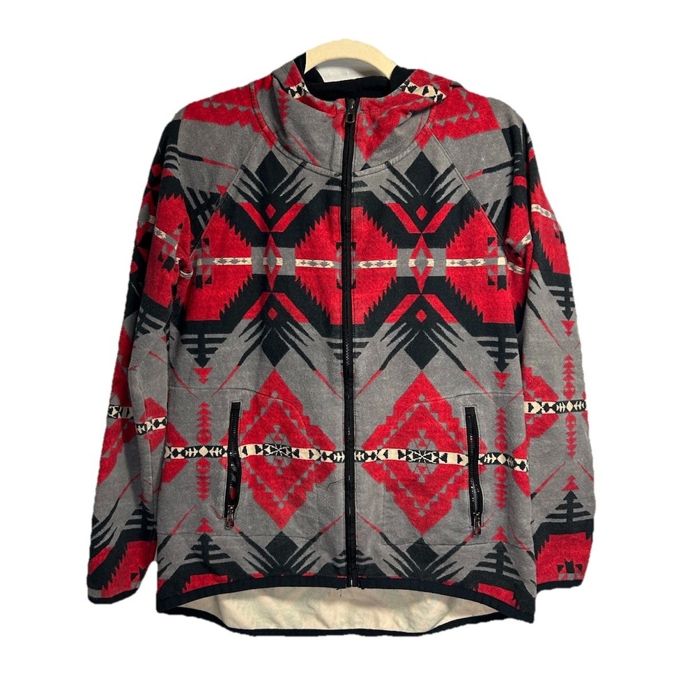 Lauren Ralph Lauren Full Zip Jacket Women's Medium Aztec Navajoe Southwestern